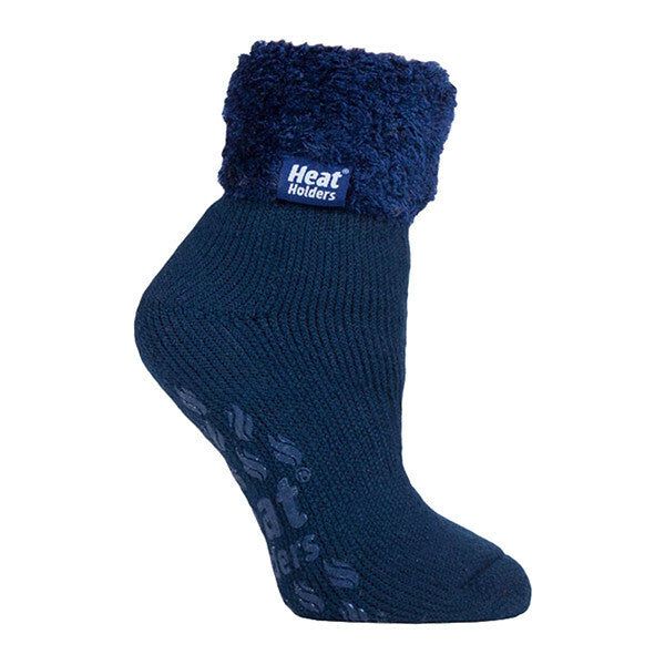 Heat Holders Ladies Non Slip Thermal Ankle Bed Socks 4-8 UK HHL09