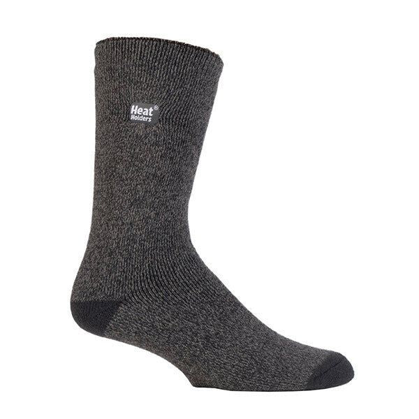 Heat Holders Lite Mens Thin Thermal Socks 6-11 UK Charcoal / 1EA