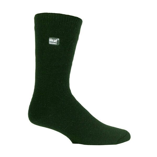 Heat Holders Lite Mens Thin Thermal Socks 6-11 UK Green / 1EA