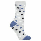 Heat Holders Lite Womens Insulated Thermal Socks 4-8 UK Light Grey/ Denim (Malaga)