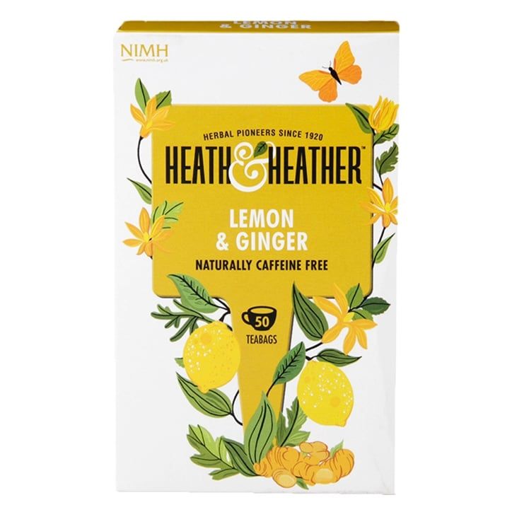 Heath &amp;amp; Heather Lemon &amp;amp; Ginger 50 Tea Bags Default Title