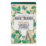 Heath &amp;amp; Heather Organic Camomile &amp;amp; Spearmint 20 Tea Bags