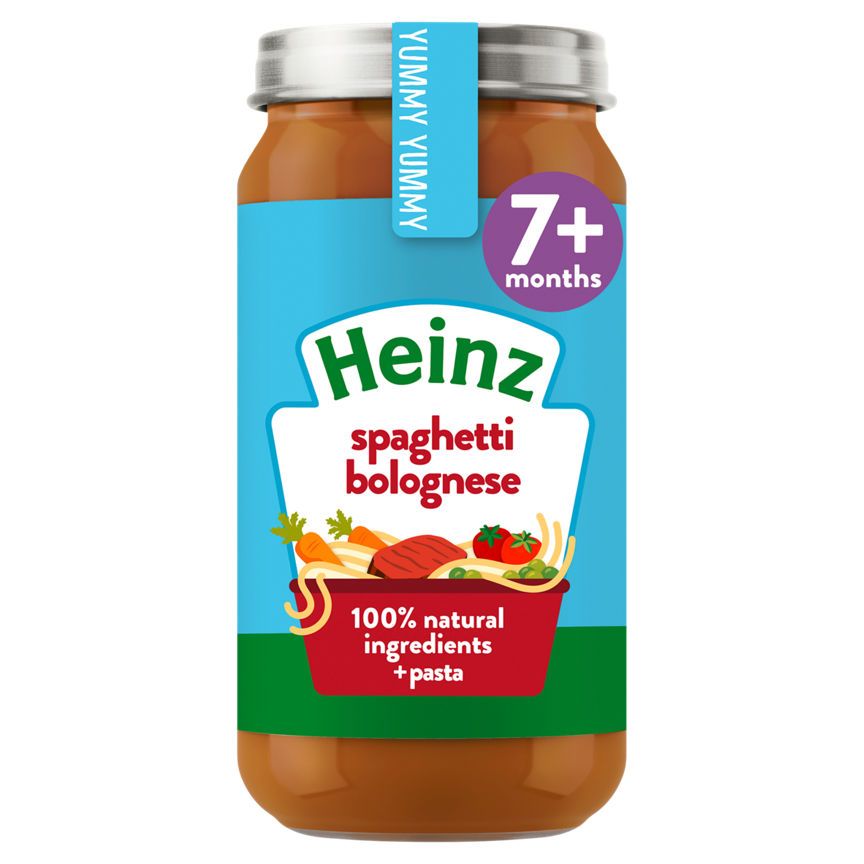 Heinz 7+ Months By Nature Spaghetti Bolognese Baby Food