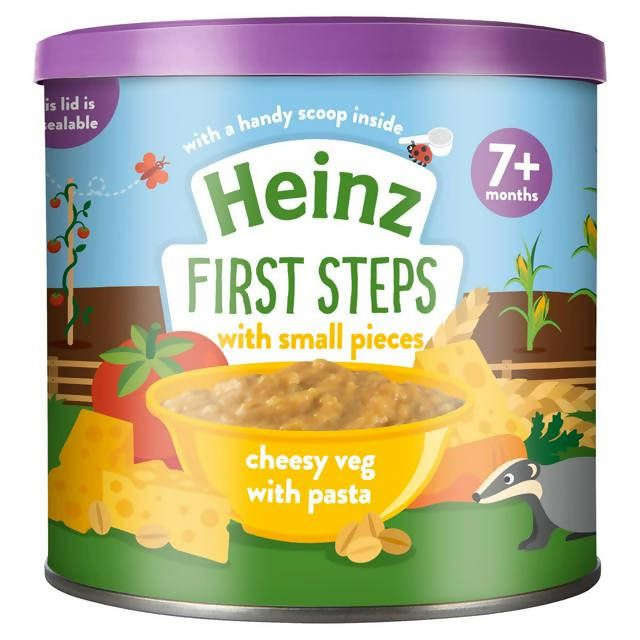 Heinz 7+ Months First Steps Cheesy Veg with Pasta 200g