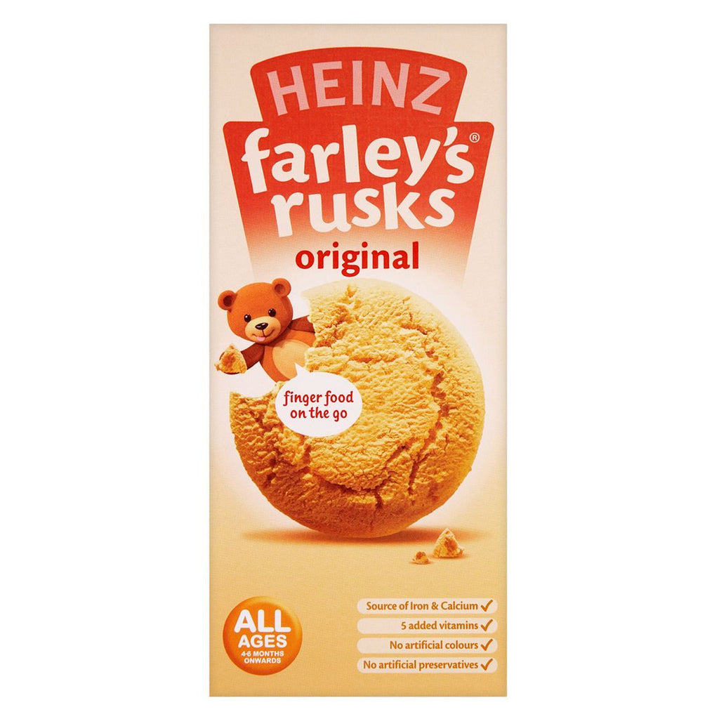 Heinz All Ages 6 Months Onwards Farley's Rusks Original 150g