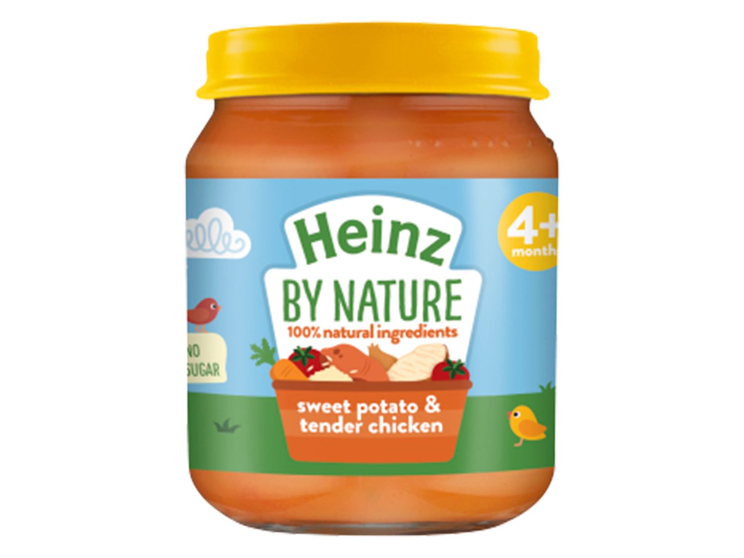 Heinz Baby Food Jars 4M+ - New