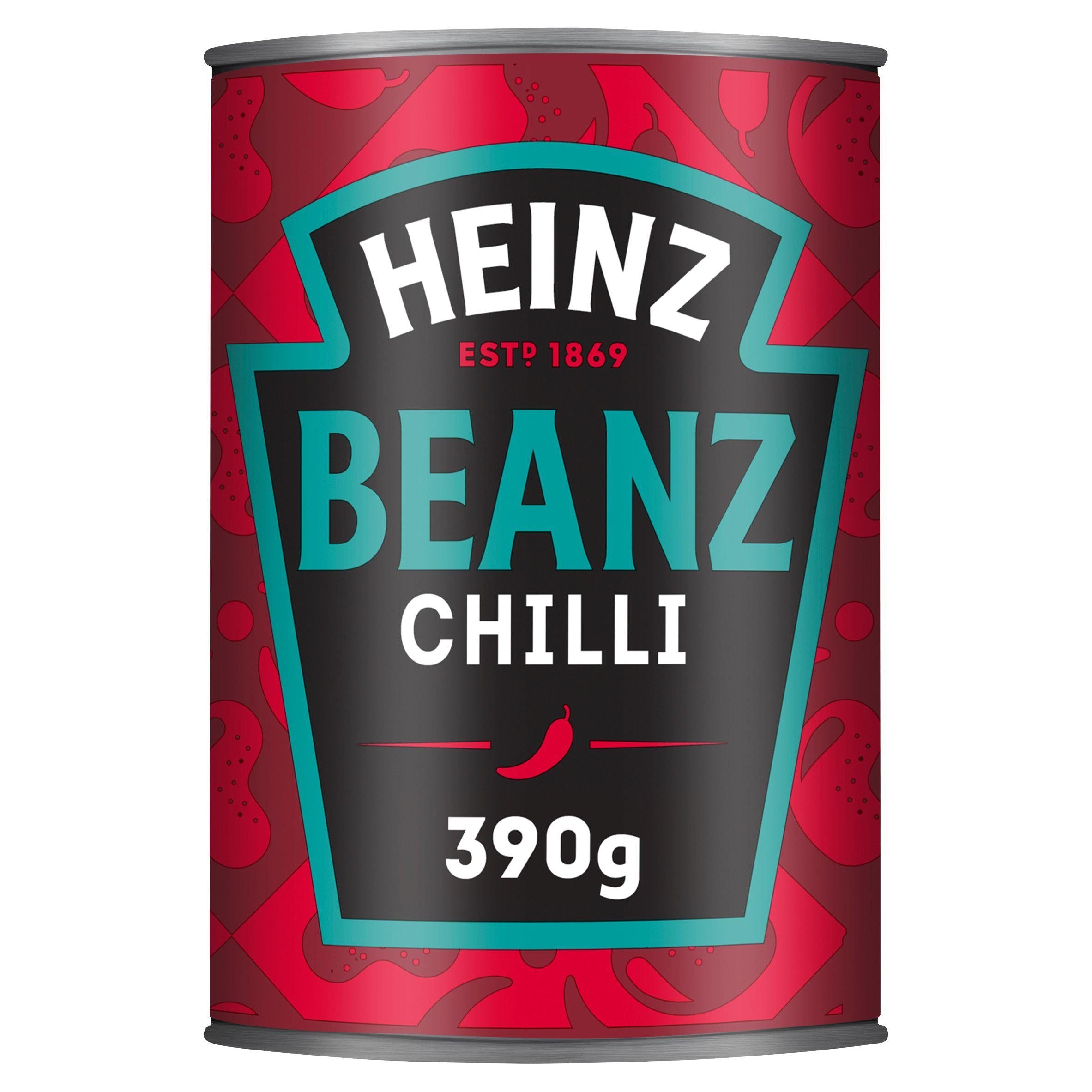 Heinz Baked Beans Fiery Chilli 390g