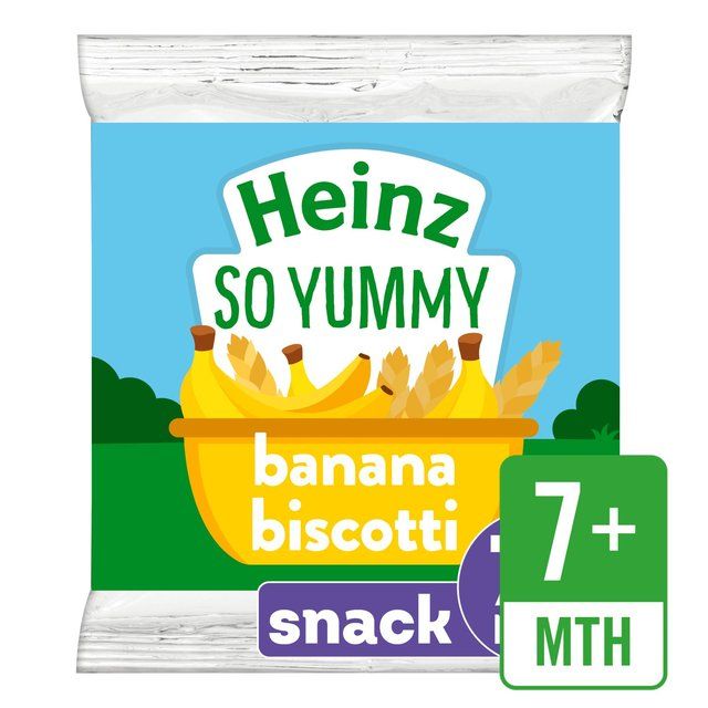 Heinz Banana Biscotti, 7 Mths+