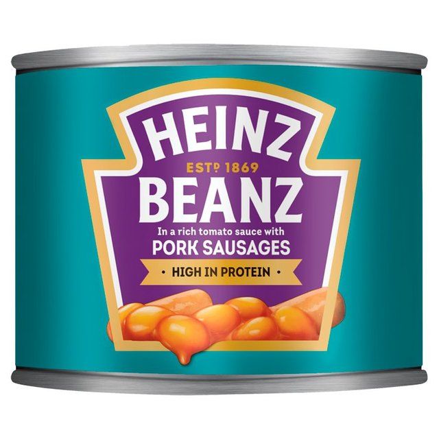 Heinz Beanz with Pork Sausages   200g