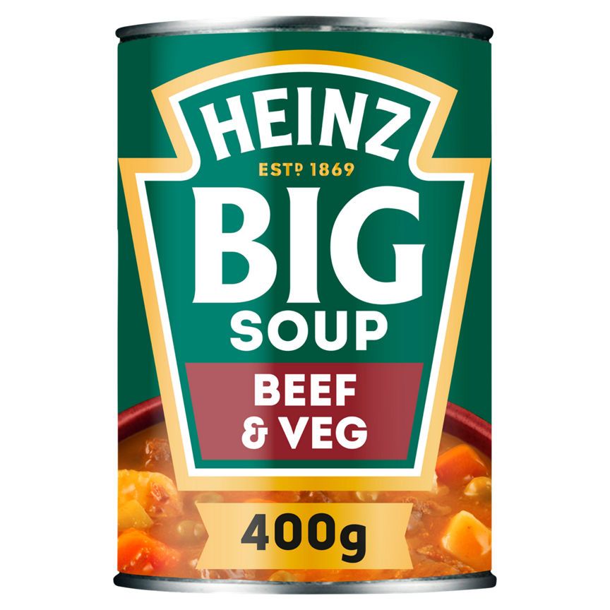 Heinz Beef &amp;amp; Vegetable Chunky Big Soup