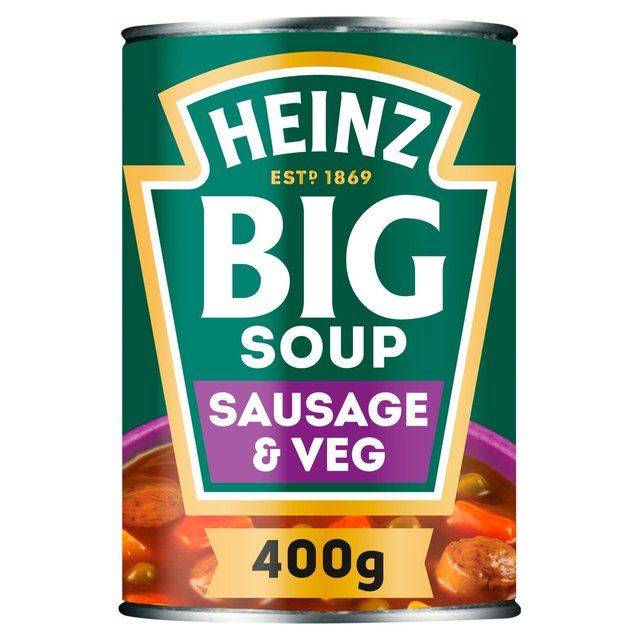 Heinz Big Soup Sausage &amp;amp; Vegetable   400g