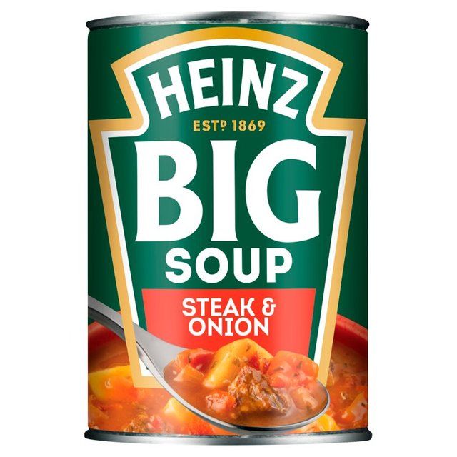 Heinz Big Soup Steak & Onion   400g