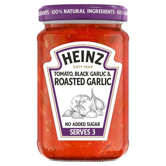 Heinz Black & Roasted Garlic Pasta Sauce 350g   350g