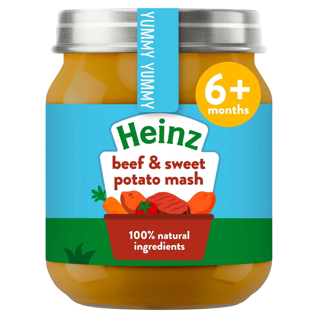 Heinz By Nature Beef & Sweet Potato Mash Baby Food 6+ Months 120g