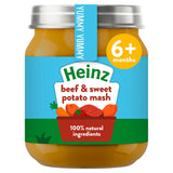 Heinz By Nature Beef &amp;amp; Sweet Potato Mash Baby Food 6+ Months 120g