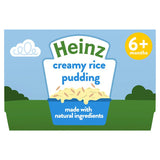 Heinz By Nature Creamy Rice Pudding 6+ Months Baby Food