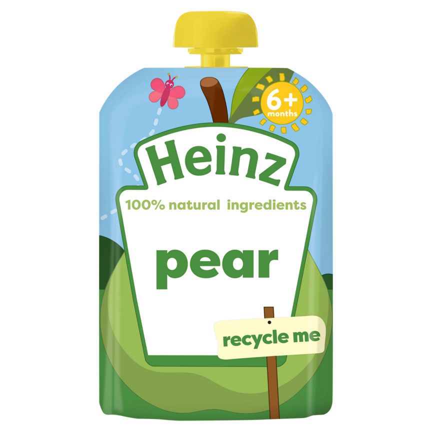 Heinz by Nature Pear 6+ Months 100g