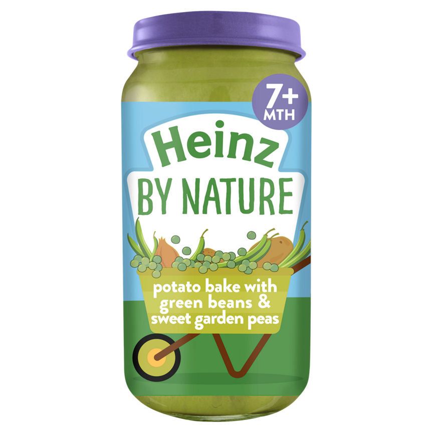 Heinz by Nature Potato Bake with Green Beans & Sweet Garden Peas 7+ Month