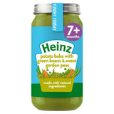 Heinz by Nature Potato Bake with Green Beans &amp;amp; Sweet Garden Peas Baby Food Jar 7+ Months 200g