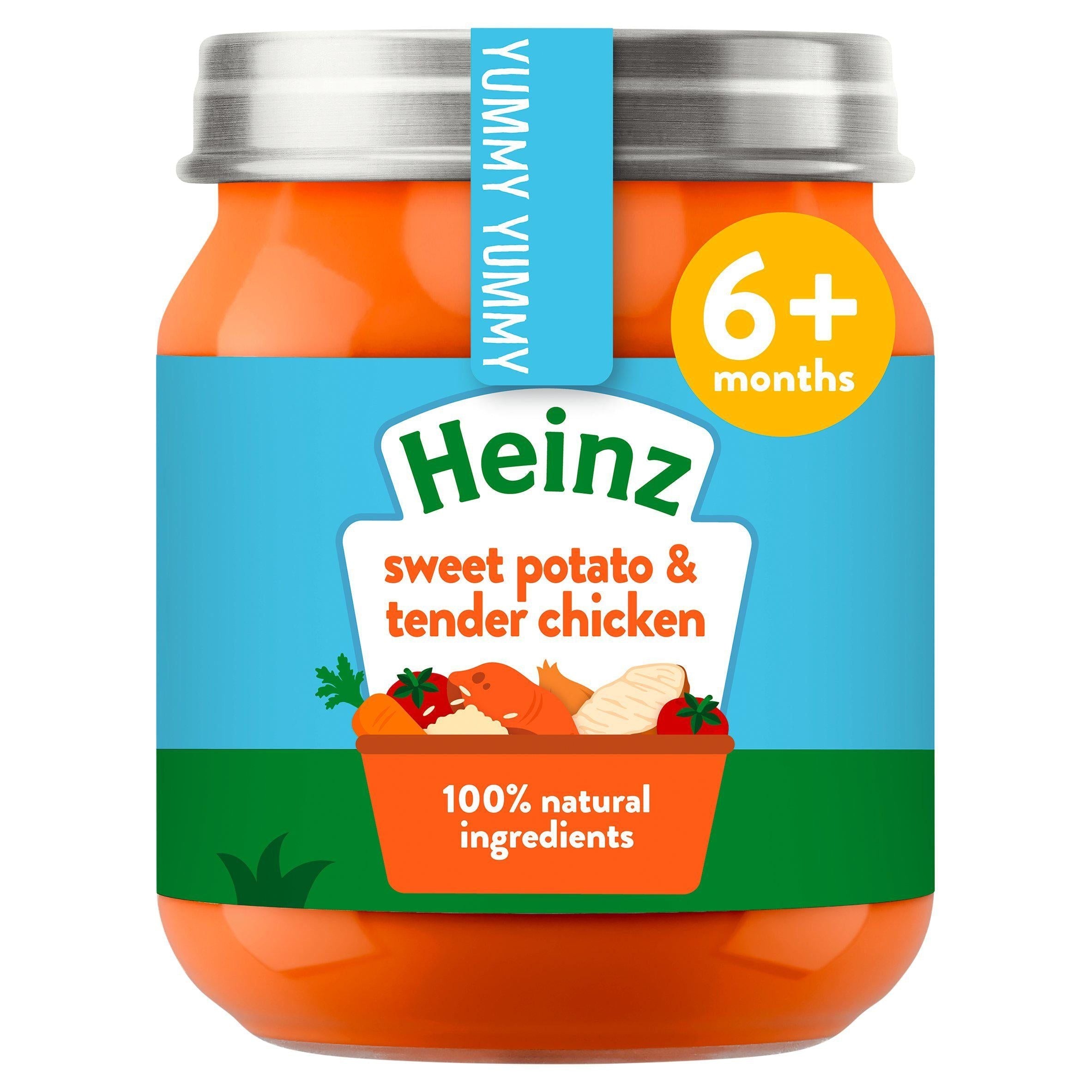 Heinz By Nature Sweet Potato &amp;amp; Tender Chicken 4+ Months 120g