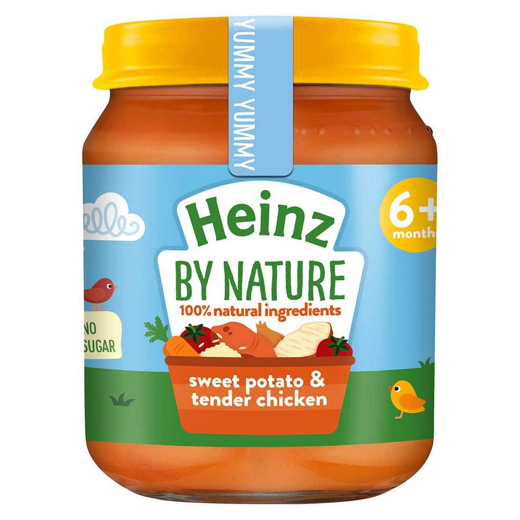 Heinz By Nature Sweet Potato & Tender Chicken, 6+ Months