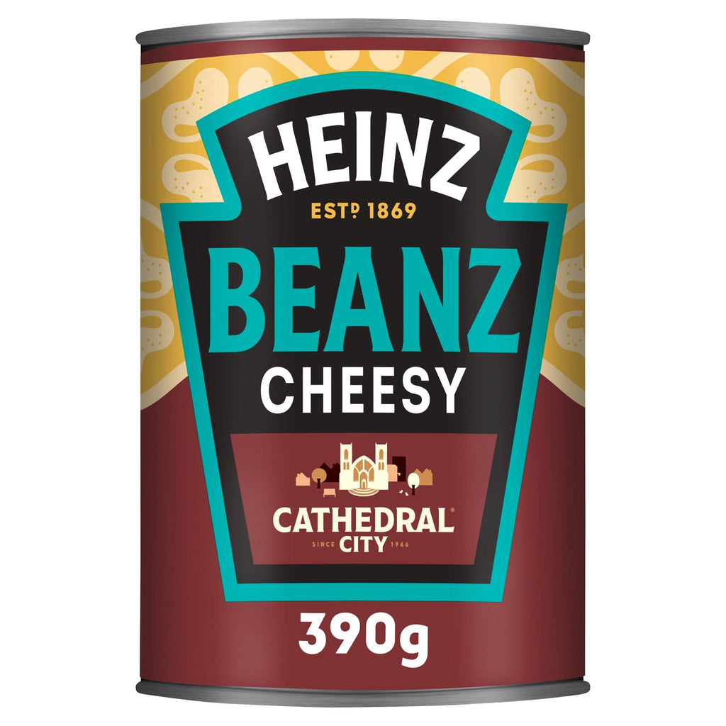 Heinz Cathedral City Cheesy Tinned Baked Beans 390g