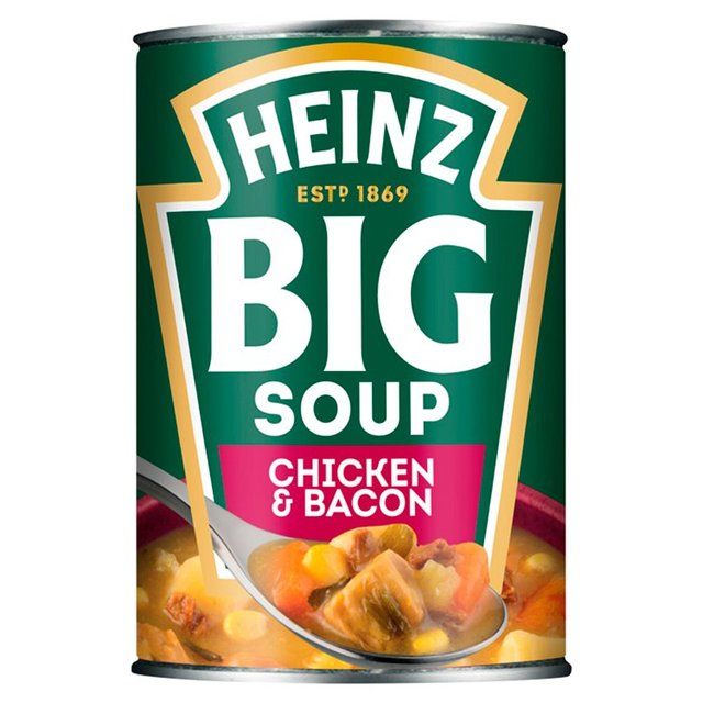 Heinz Chicken and Bacon Chunky Big Soup   400g