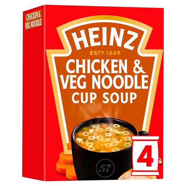 Heinz Chicken & Veg Noodle Cup Soup   4 x 18g