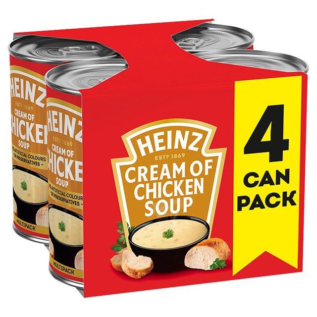 Heinz Cream of Chicken Soup   4 x 400g