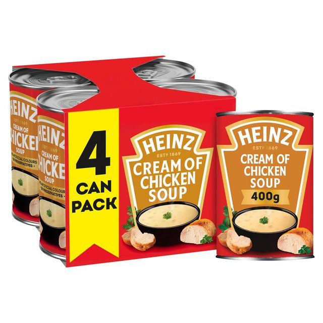 Heinz Cream of Chicken Soup   4 x 400g