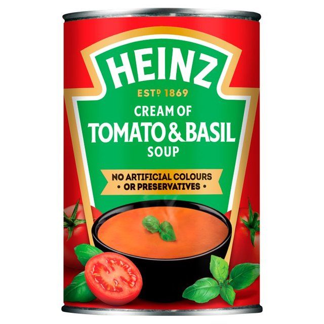 Heinz Cream Of Tomato &amp;amp; Basil Soup   400g