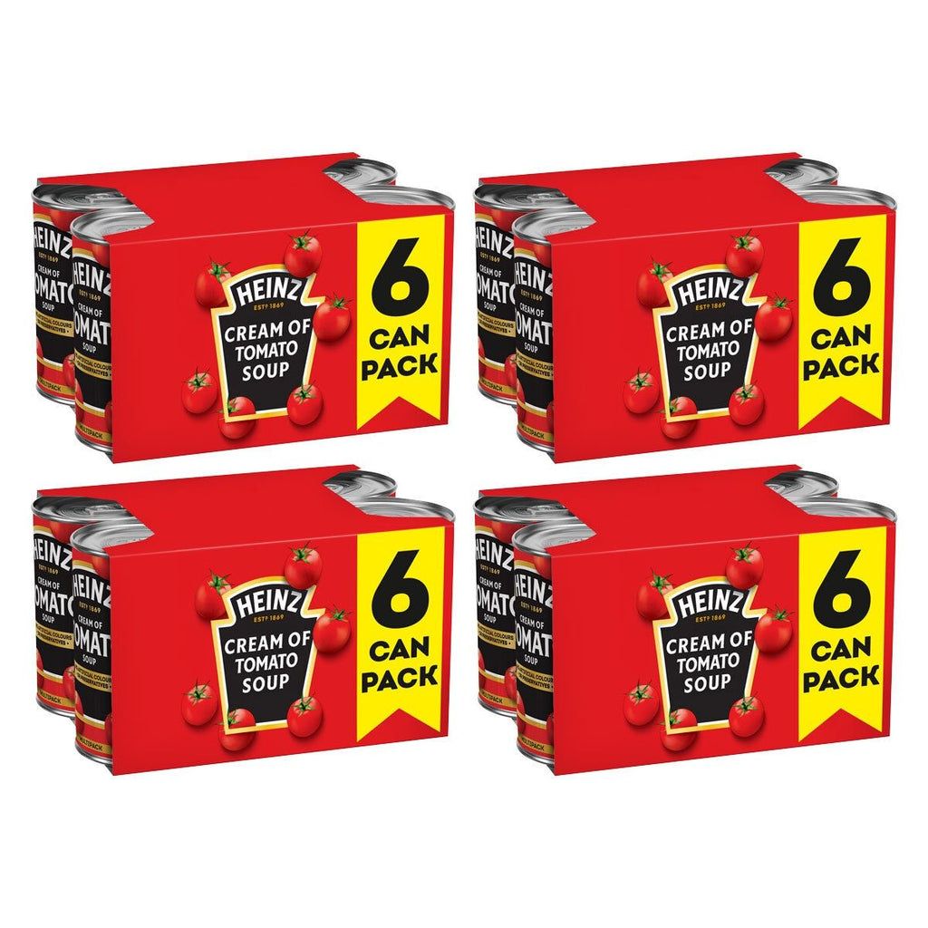 Heinz Cream of Tomato Soup, 4 x 6 x 400g