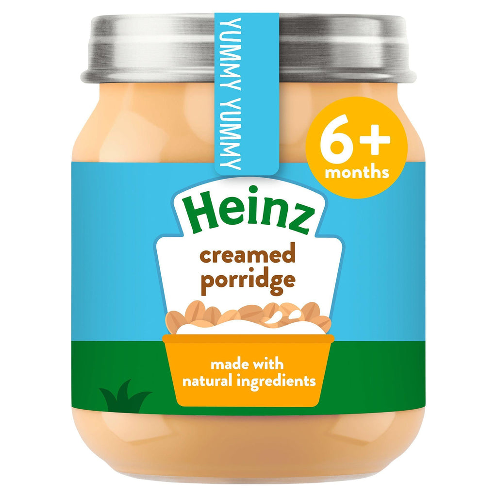 Heinz Creamed Porridge Baby Food Jar 6+ Months 120g