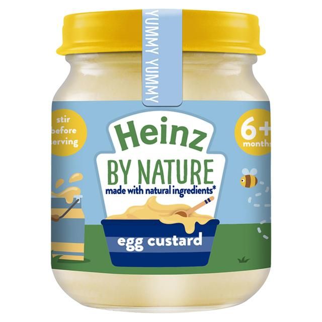 Heinz Egg Custard Baby Food Jar 6+ Months   120g