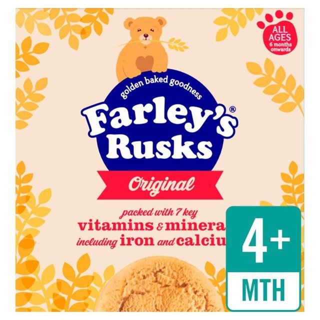 Heinz Farley's Original Rusks 6 months+ 18 pack   300g