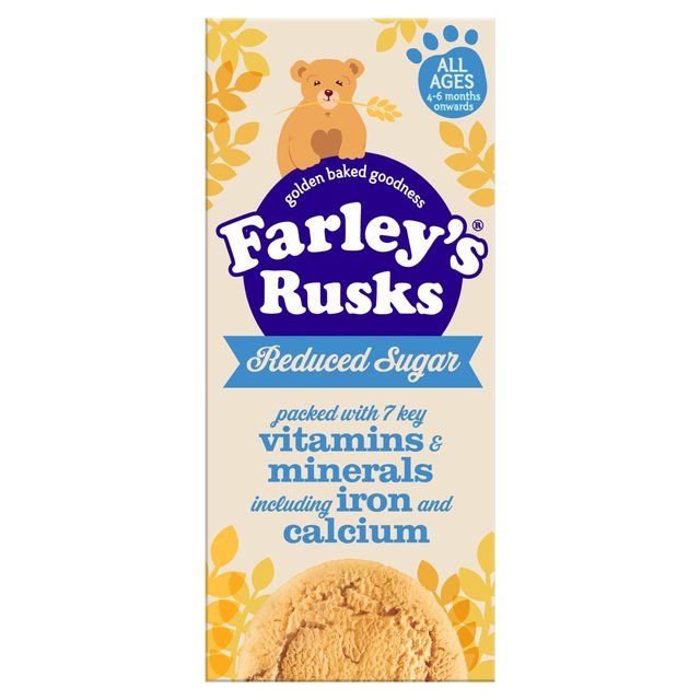 Heinz Farley's Reduced Sugar Rusks 6 months+ 9 pack   150g