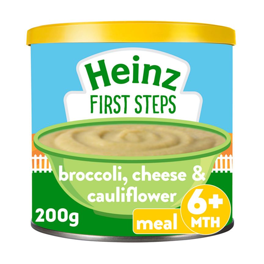 Heinz First Steps Multigrain with Cauliflower, Broccoli & Cheese 6+ Months