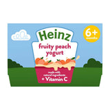 Heinz Fruit Medley Custard Pots Baby Food 6+ Months 4x 100g