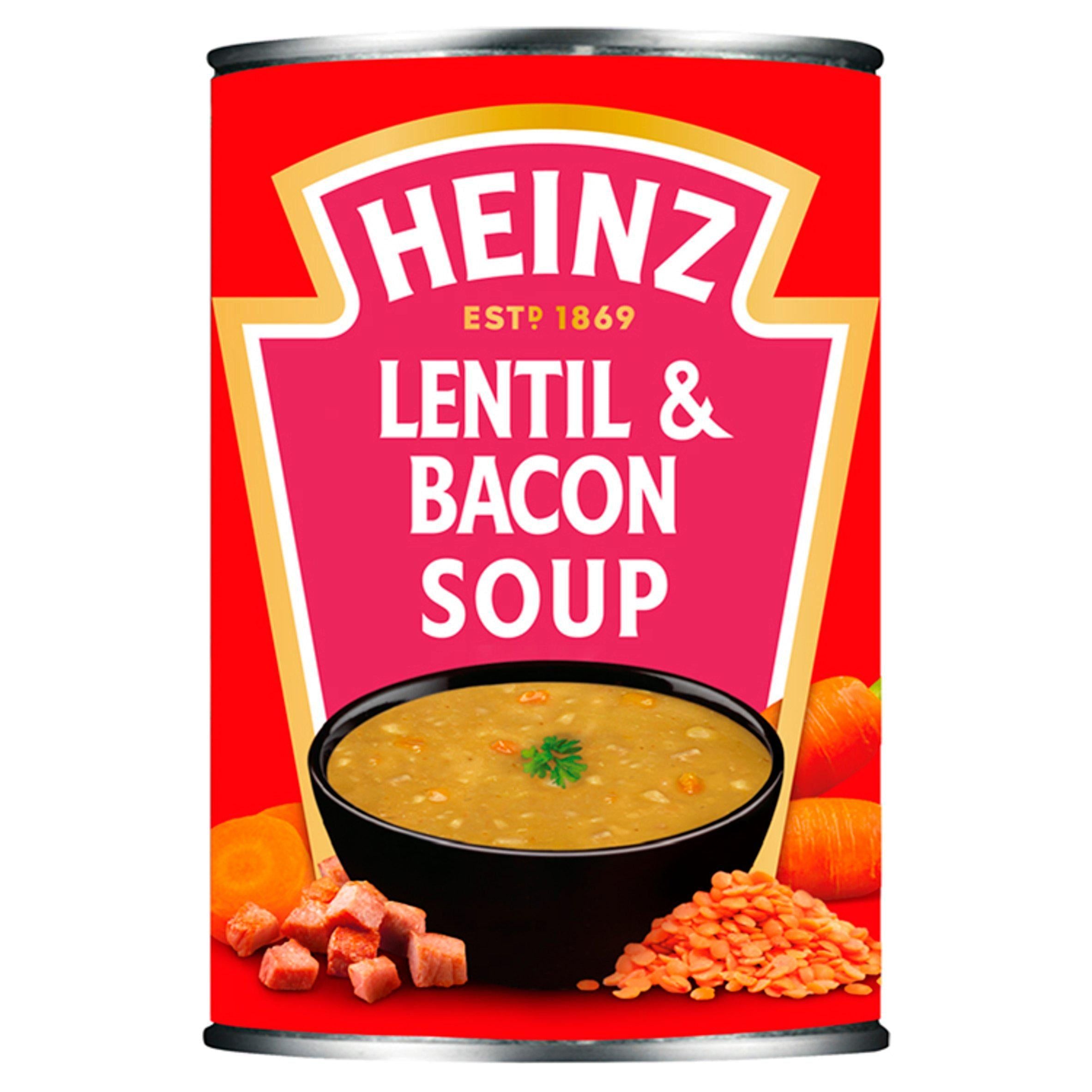 Heinz Lentil &amp;amp; Bacon Soup 400g