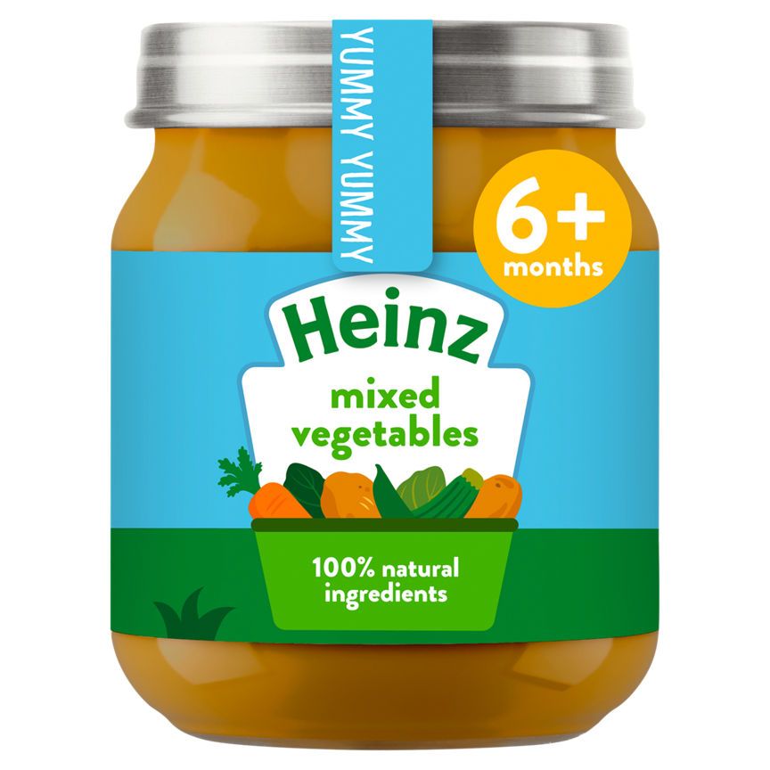 Heinz Mixed Vegetables Jar Baby Food 6+ Months