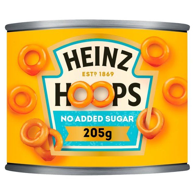 Heinz No Added Sugar Spaghetti Hoops   205g