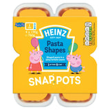 Heinz Peppa Pig Pasta Shapes Snap Pots 4 x 190g (760g)