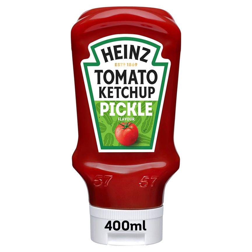 Heinz Pickle Flavour Tomato Ketchup 400ml