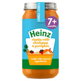 Heinz Risotto with Chickpeas &amp;amp; Pumpkin Baby Food Jar 7+ Months 200g