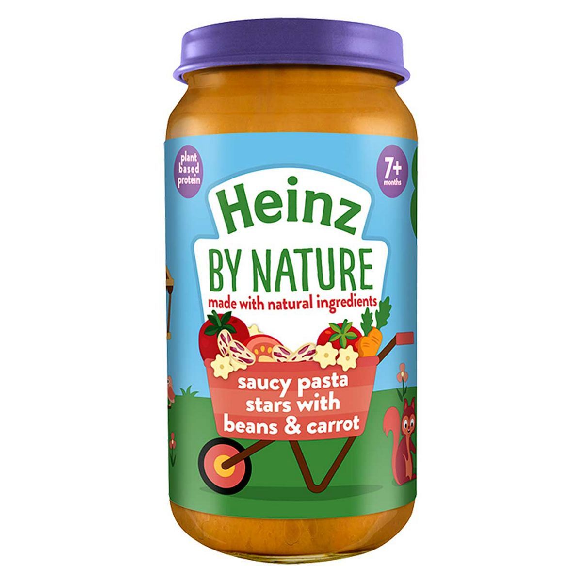 Heinz Saucy Pasta Stars with Beans &amp;amp; Carrot Baby Food 7+ Months 200g