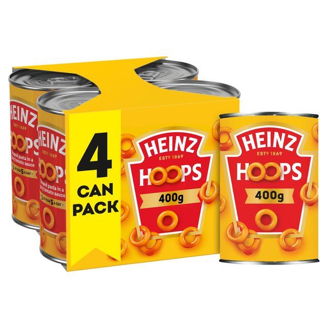 Heinz Spaghetti Hoops   4 x 400g