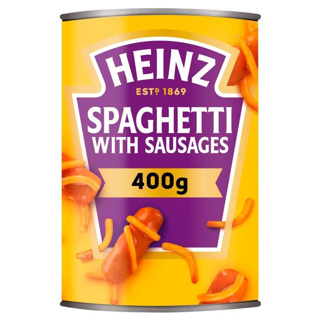 Heinz Spaghetti & Sausages   400g