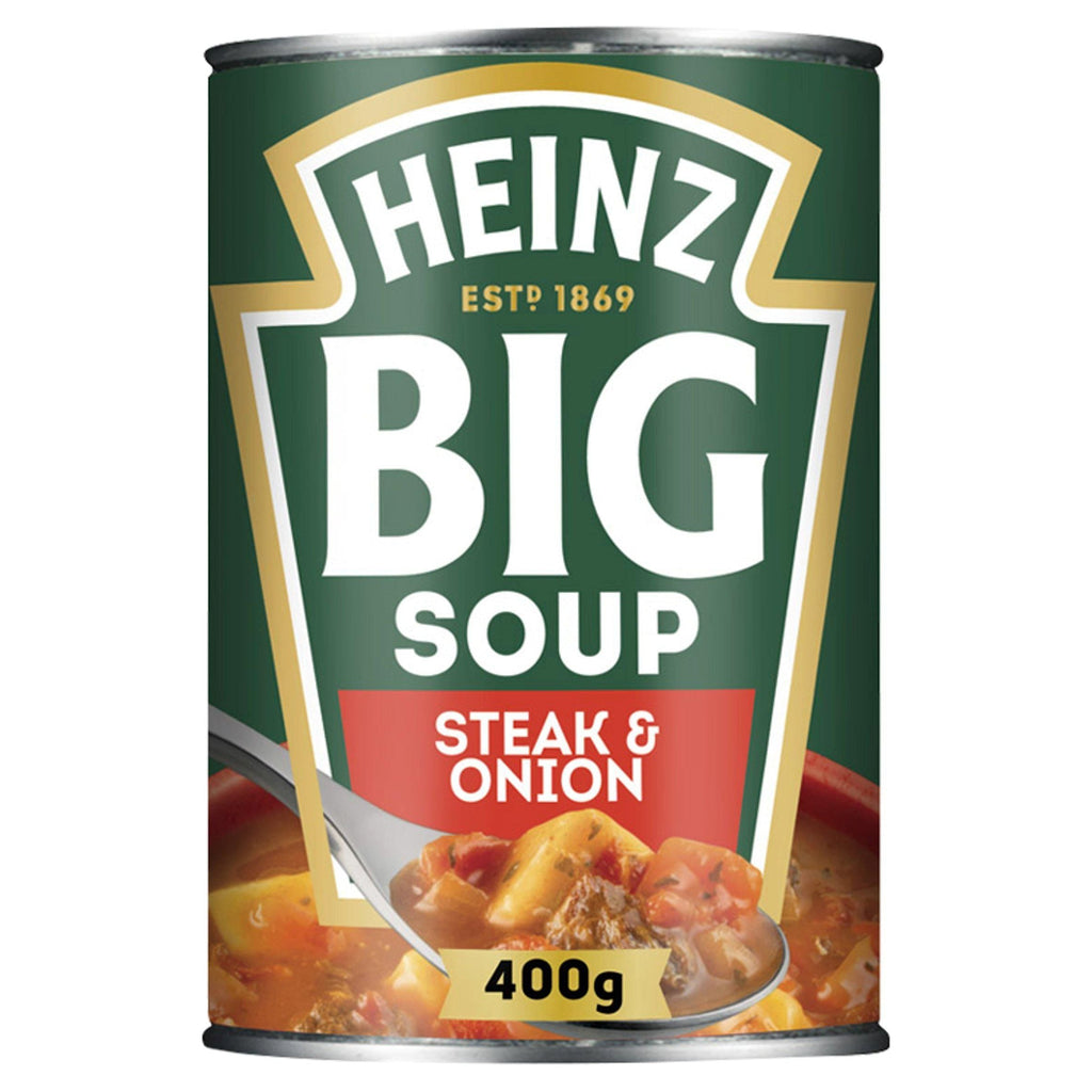 Heinz Steak and Onion Chunky Big Soup 400g