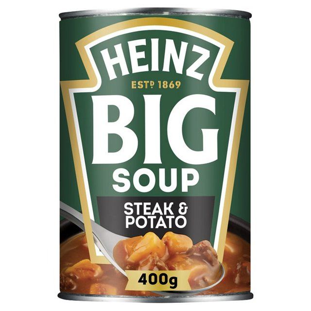 Heinz Steak &amp;amp; Potato Chunky Big Soup   400g