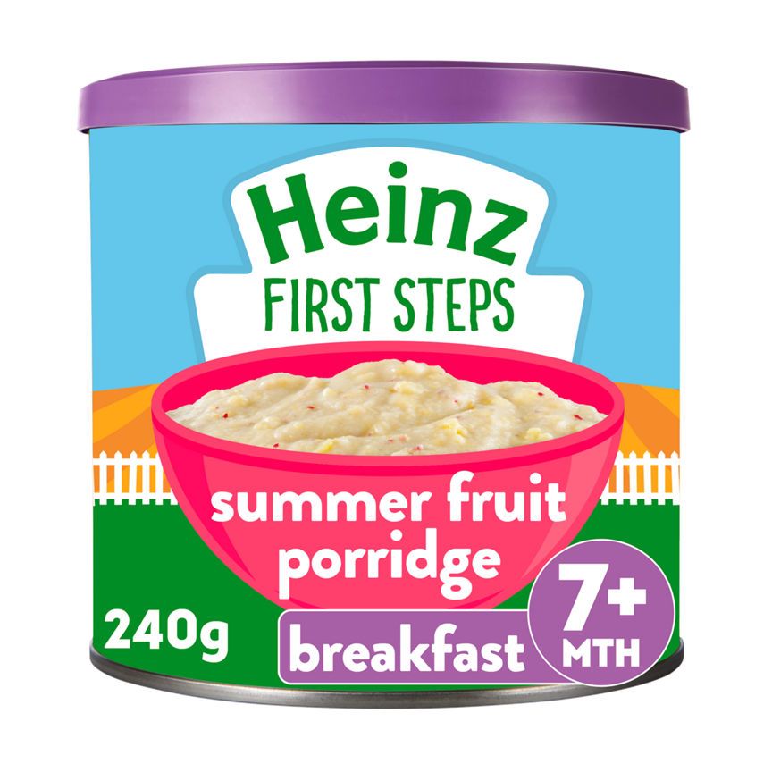 Heinz Summer Fruit Multigrain Baby Porridge 7+ Months